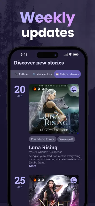 Moonlit - Werewolf Audiobooks screenshot 5