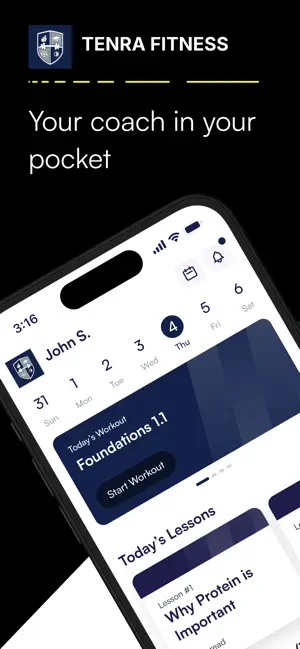 TENRA Fitness screenshot 1