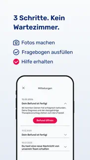 hautarzt per app - dermanostic iphone bildschirmfoto 3