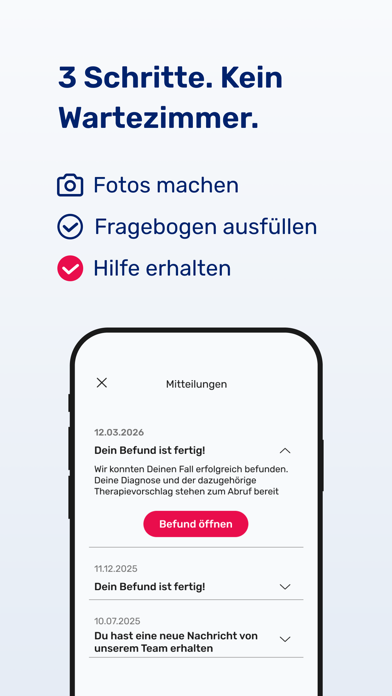 Screenshot #3 pour Hautarzt per App - dermanostic