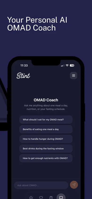 Stint: OMAD Fasting Tracker screenshot 3