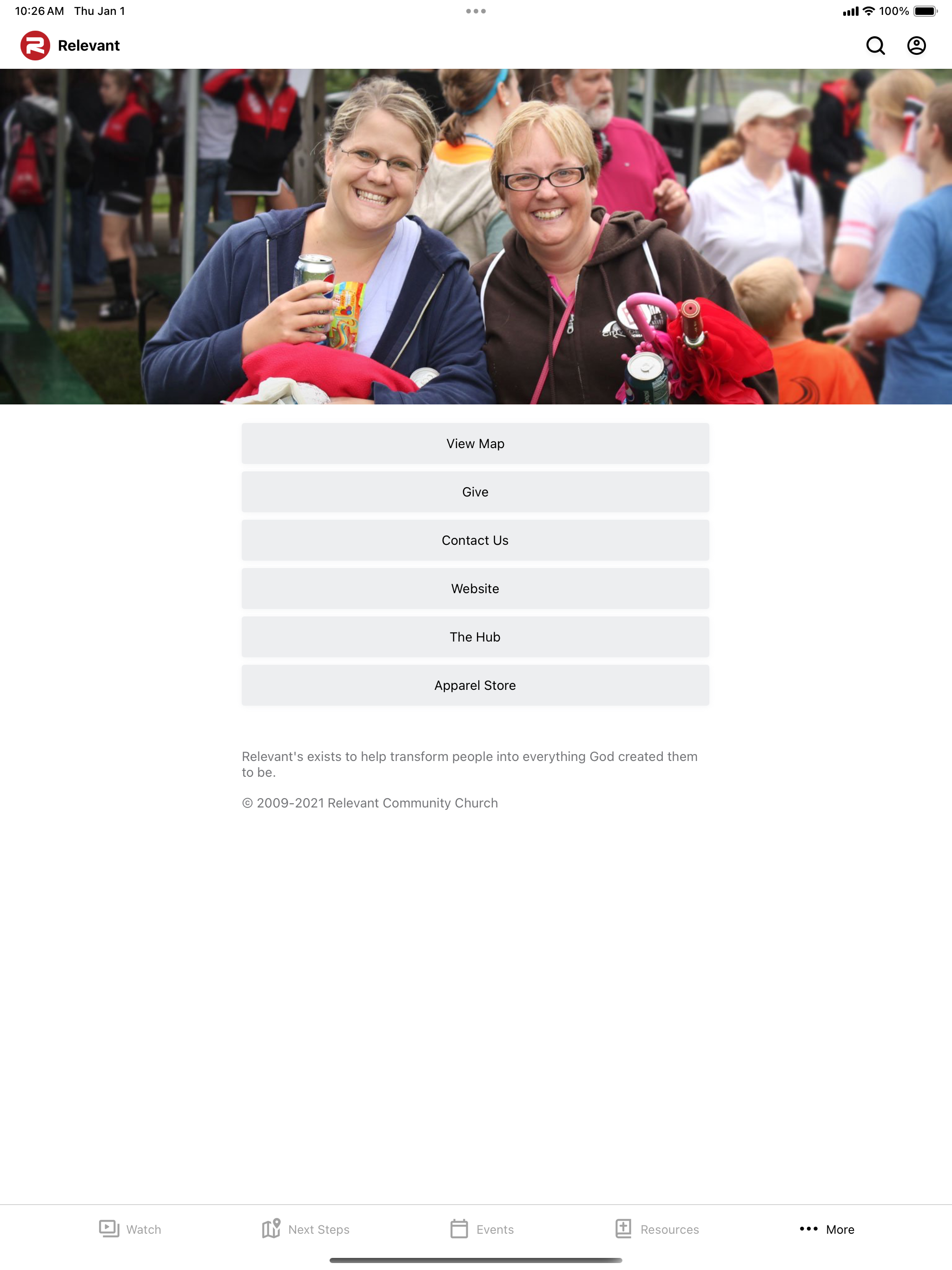 The Relevant App