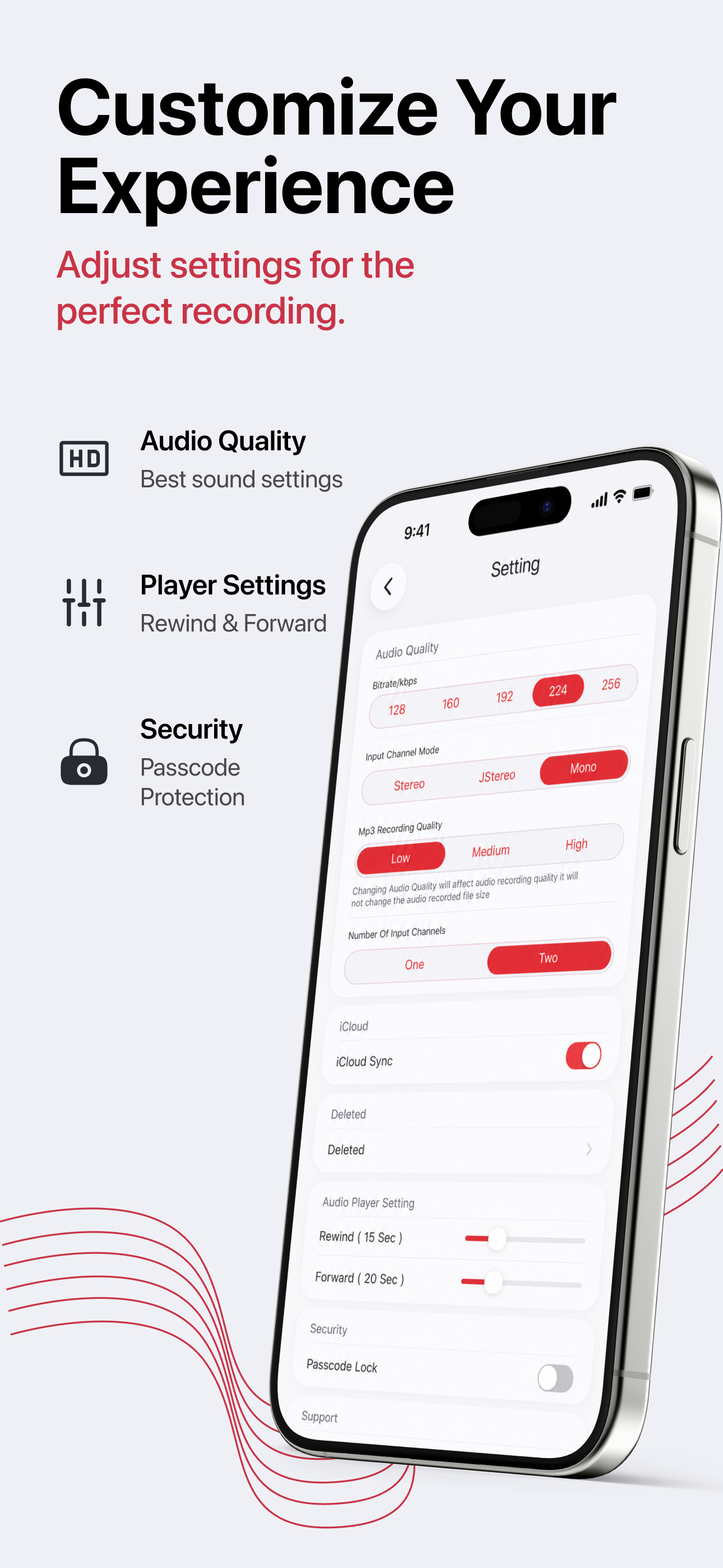 Mp3 Recorder Pro: Notes,Memos screenshot 5