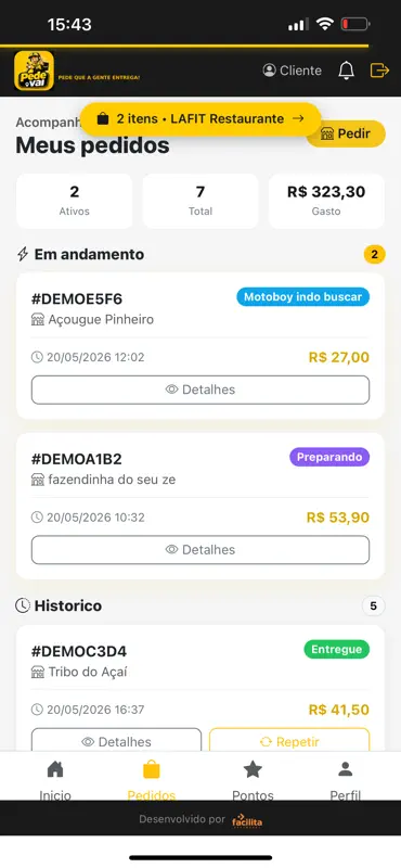 PedeVai - Delivery screenshot 4 of 7