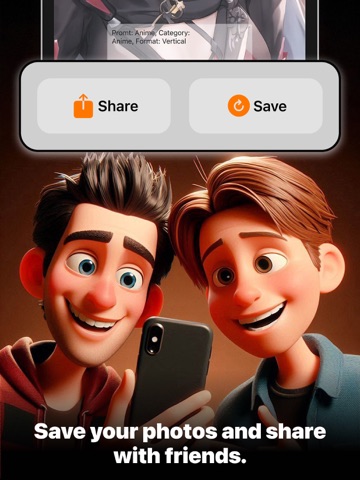 AI Art Image Generator LUX iPad screenshot