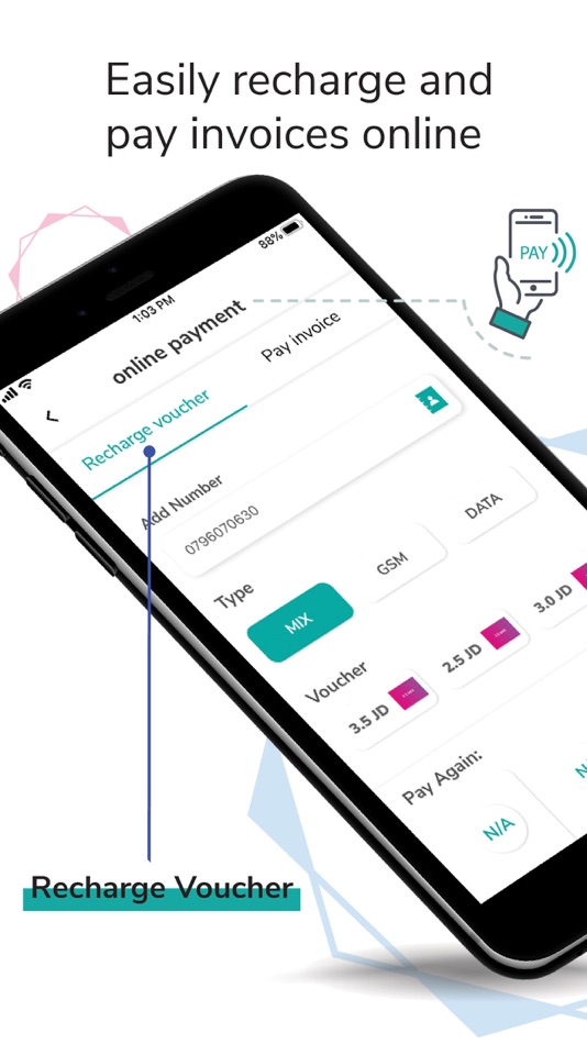 #3. Zain Jo (iOS) 由: Jordan Mobile Telephone Services