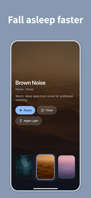 Calm Loop: White Noise Focus Screenshot 6 of 8