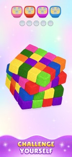 Yarn Sort 3D: Jam Puzzle screenshot 2