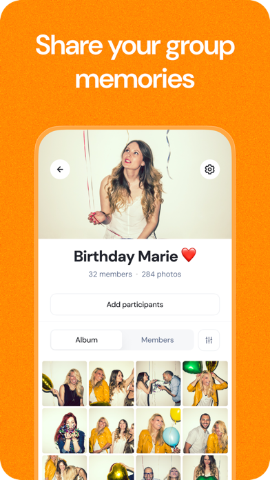 Airbum - Share photos & videos Screenshot