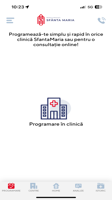 Sfanta Maria iPhone screenshot 4 - Medical app