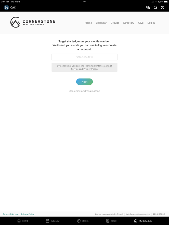 CACChattanooga iPad screenshot 4 - Education app