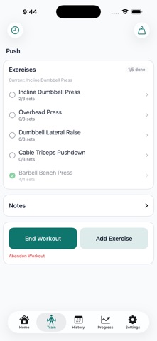 Stack - Gym Tracker screenshot