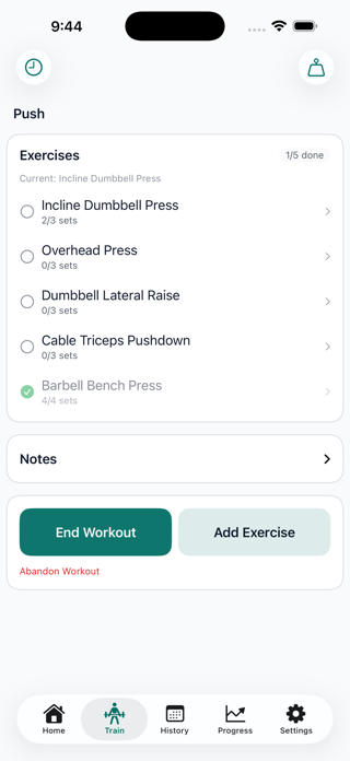 Stack - Gym Tracker Screenshot 3 of 10
