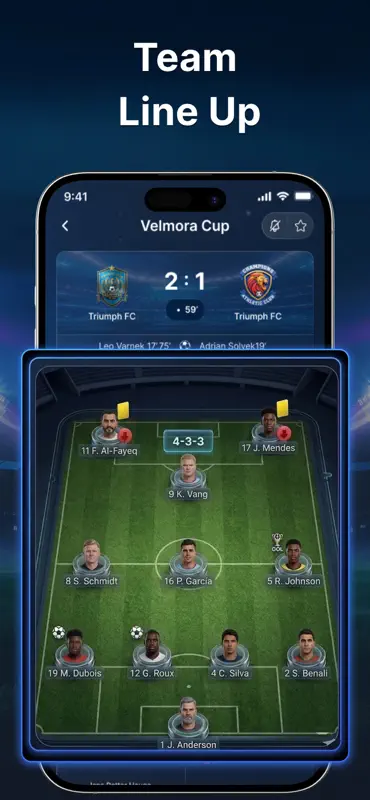 Goalscore Live: Football Score screenshot 1 of 5