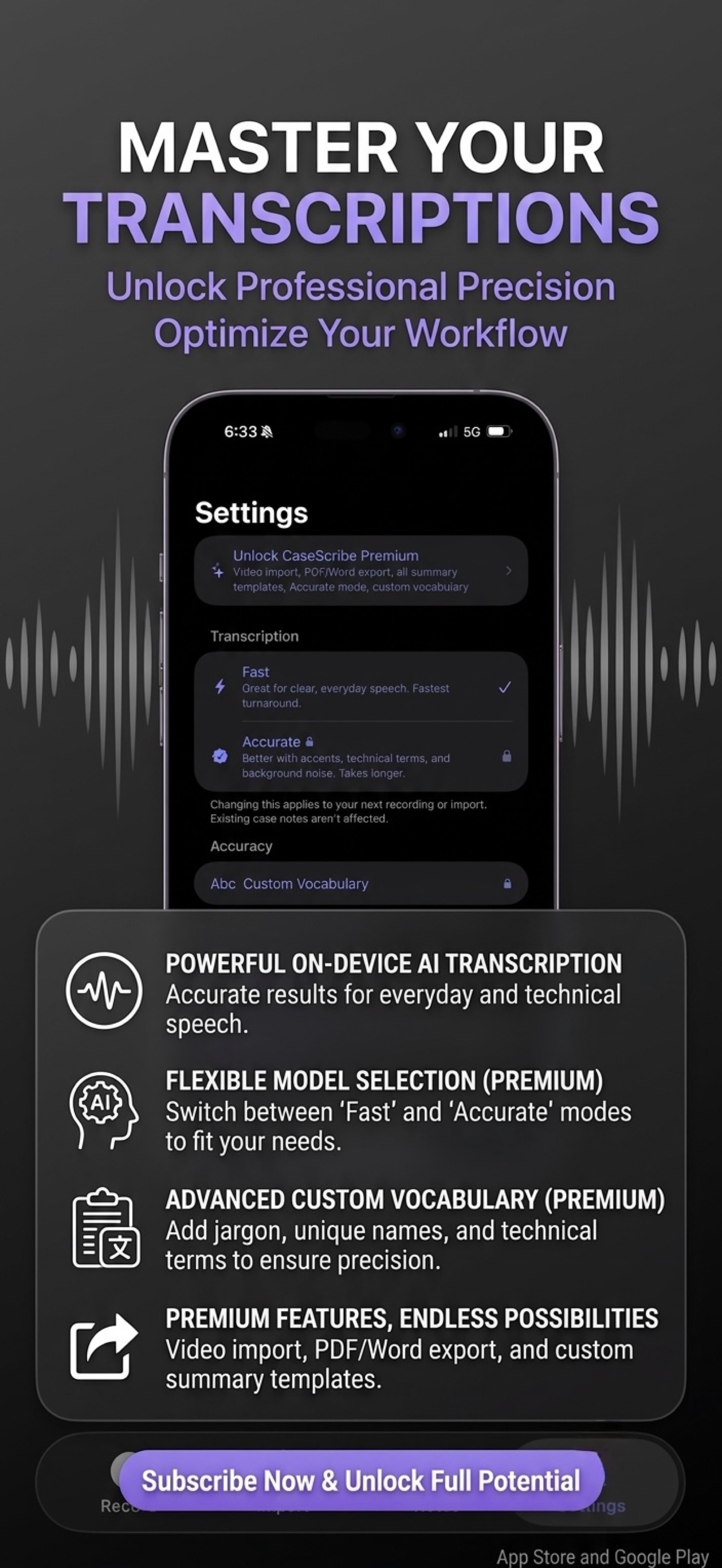 OffgridScribe screenshot 4