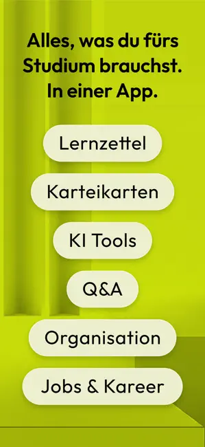 Studydrive: Uni Lernzettel, AI iPhone screenshot 2