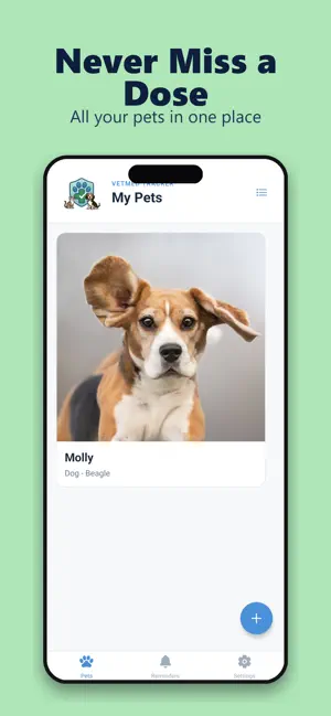 VetMed Tracker screenshot 1