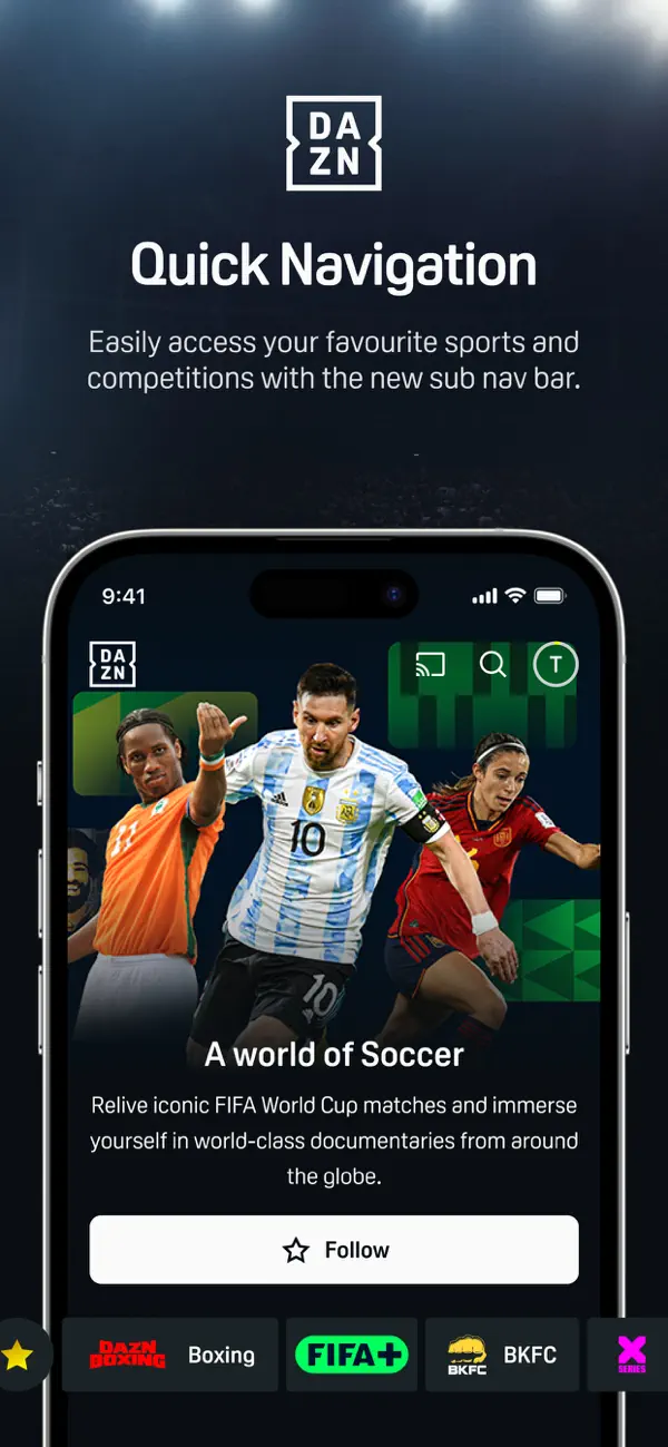 #6. DAZN: Stream Live Sports (iOS) 게시자: DAZN Limited