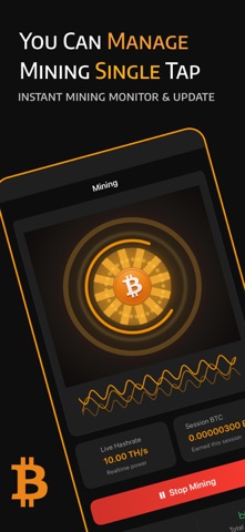 BTC Miner · Bitcoin Mining screenshot