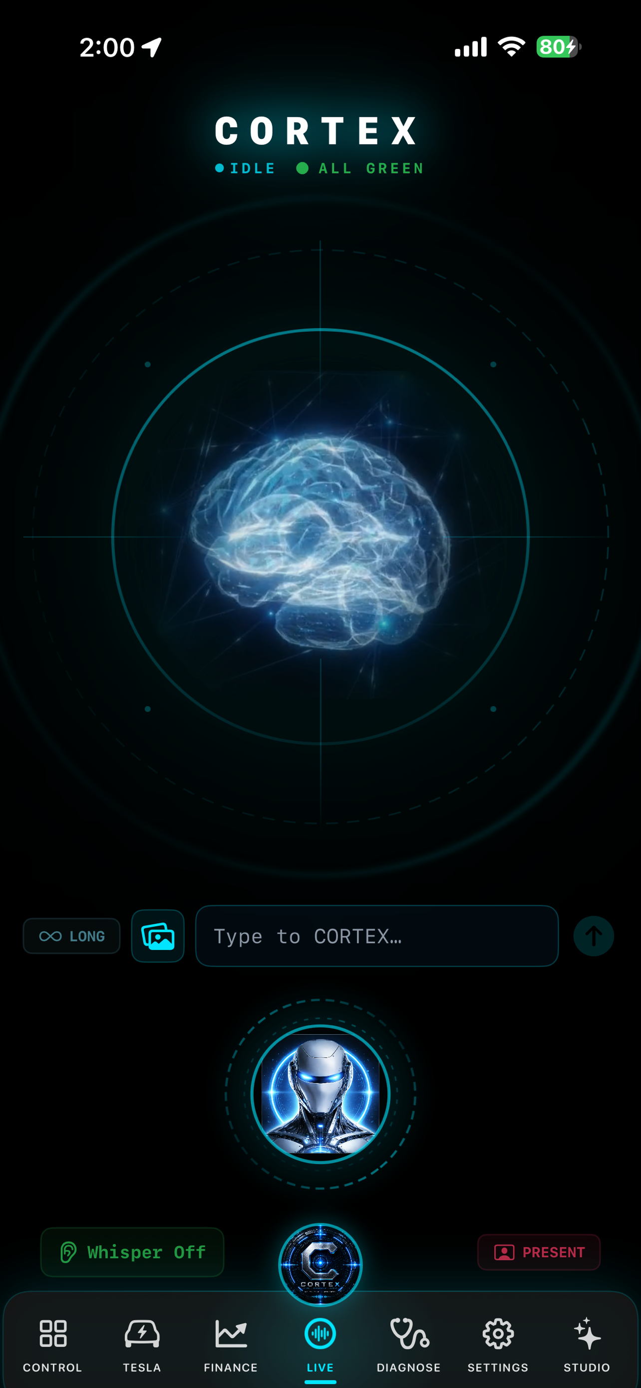 CORTEX Node screenshot 4