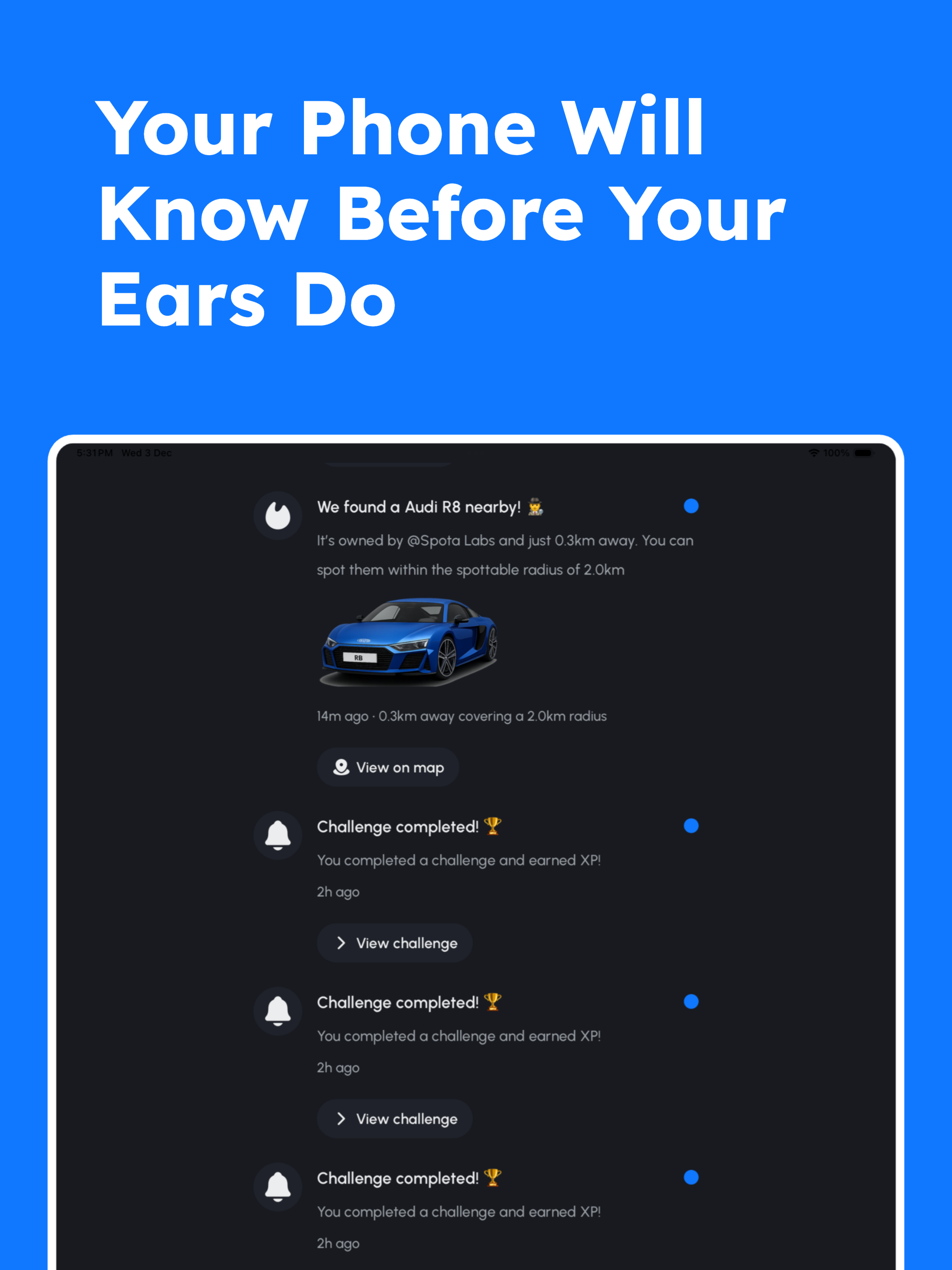 Spota - Find Car People Nearby