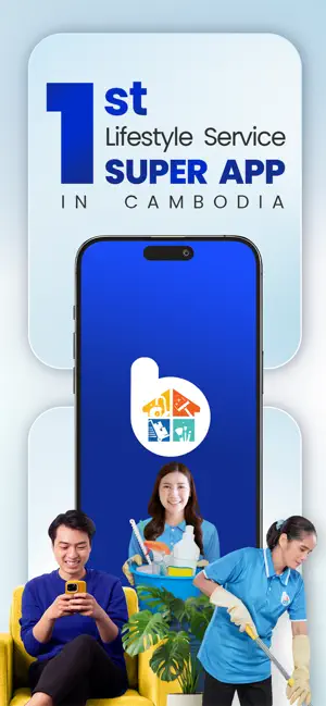 bEasy App - Cleaning Services screenshot 1