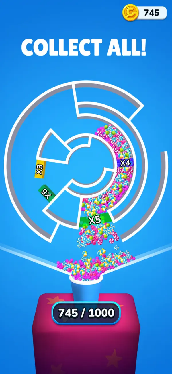 #1. Multi Maze 3D (iOS) De: Crazy Labs