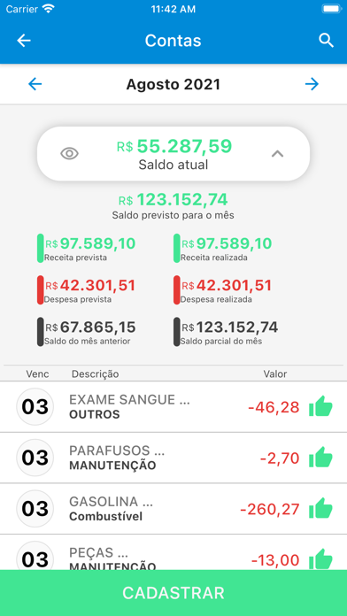 Leigado Gestão Gado Leiteiro Screenshot