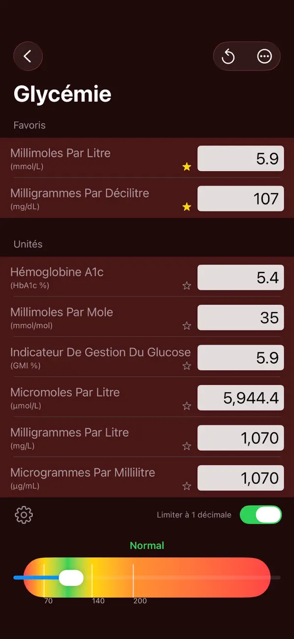 Screenshot #3 pour Convertisseur d'Unités de Mila