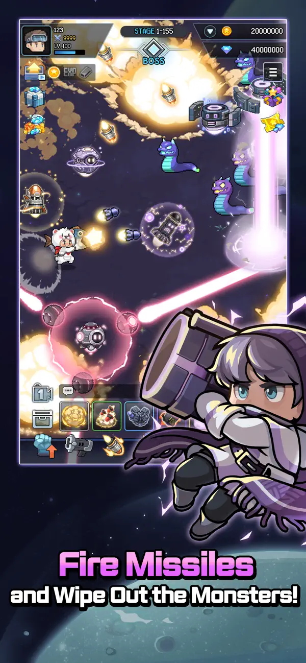 Idle Cannon Shooter iOS Mod IPA screenshot 4 - iOS game interface