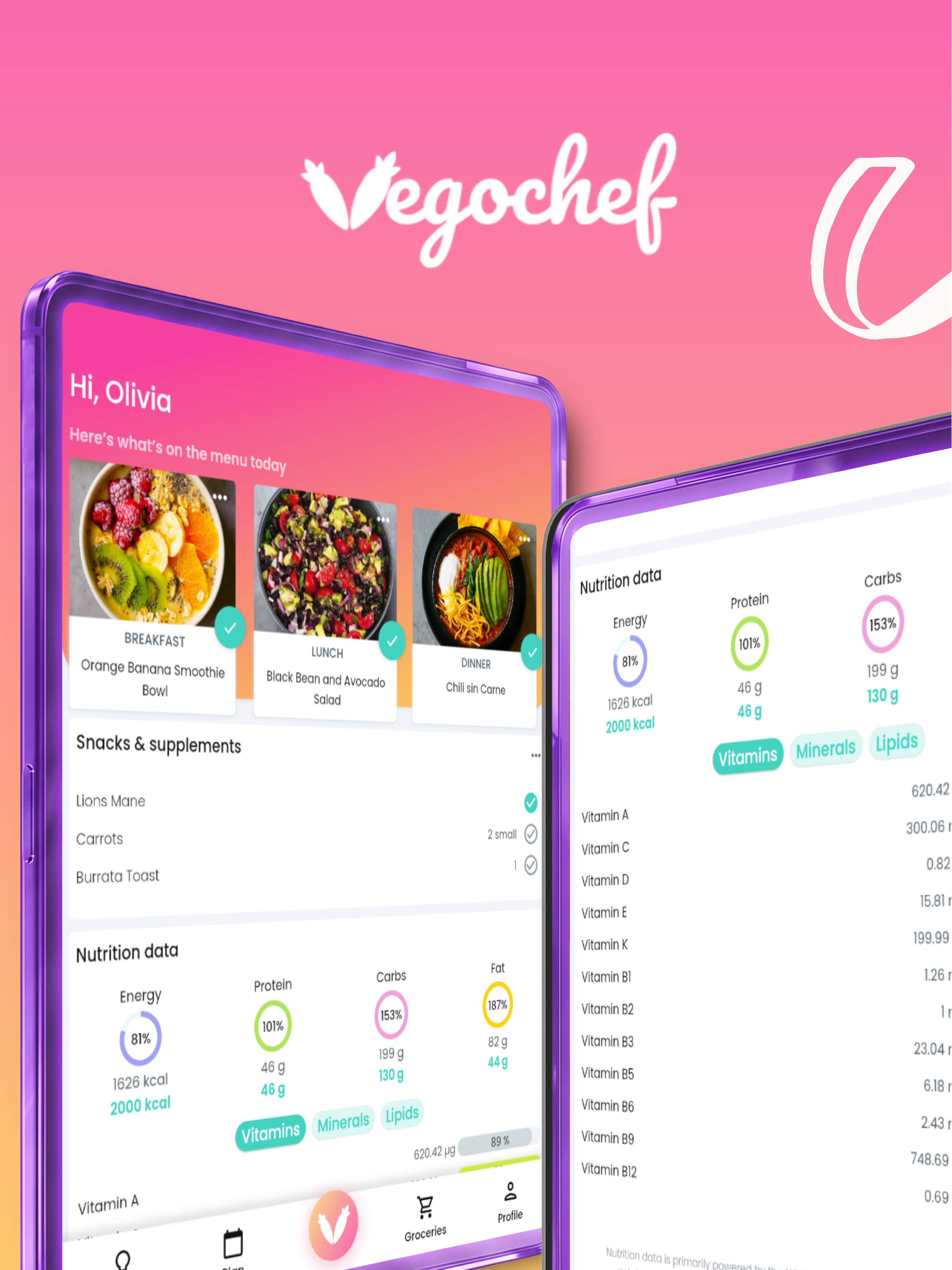 Vegochef: Nutrition Tracker screenshot 7