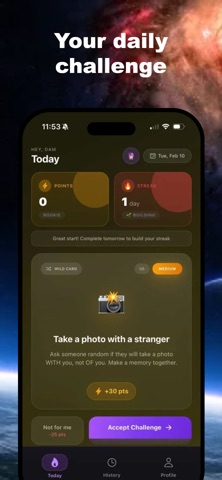 The Lore app iPhone screenshot