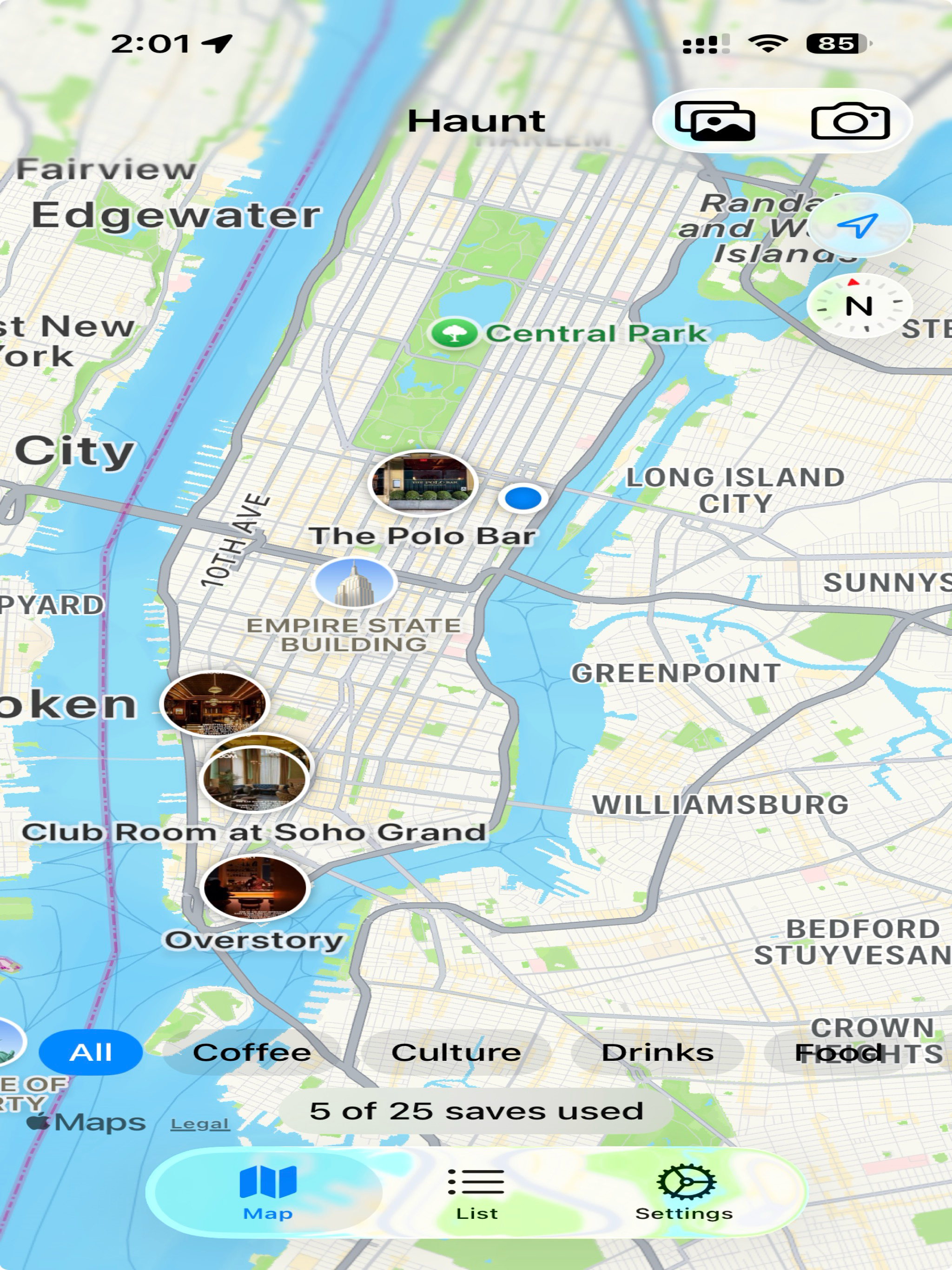 Haunt - Snap & Save Places screenshot 5