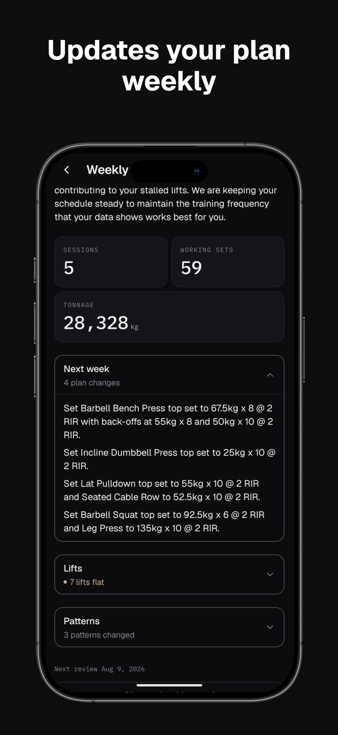 myoxin: AI Workout Planner screenshot 4