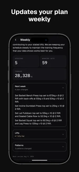 myoxin: AI Workout Planner screenshot 4