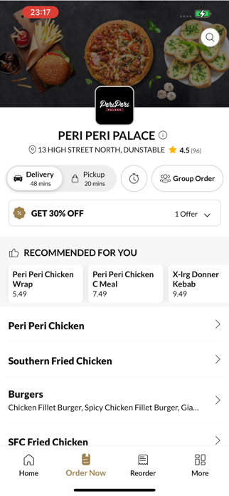 PERI PERI PALACE. Screenshot 3 of 5