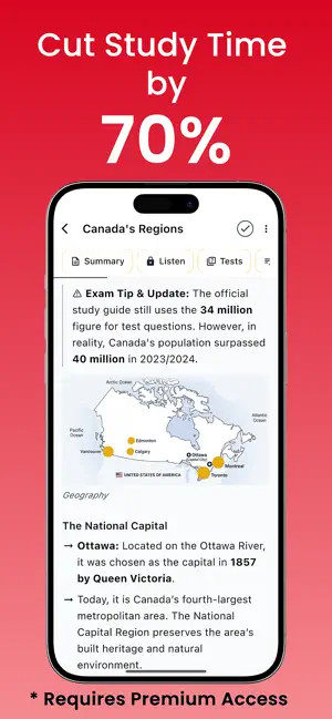 Canada Citizenship Test Pro screenshot 1