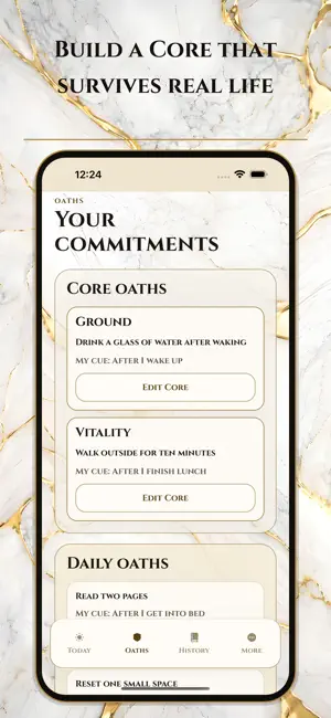 Oathcraft: Daily Oaths screenshot 2