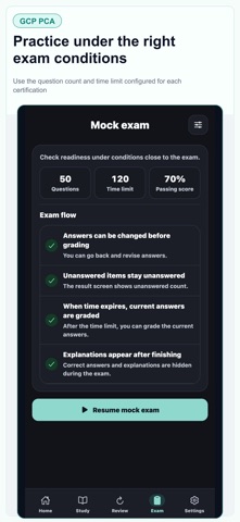 GCP PCA Cloud Architect Prep Screenshot 8 of 10