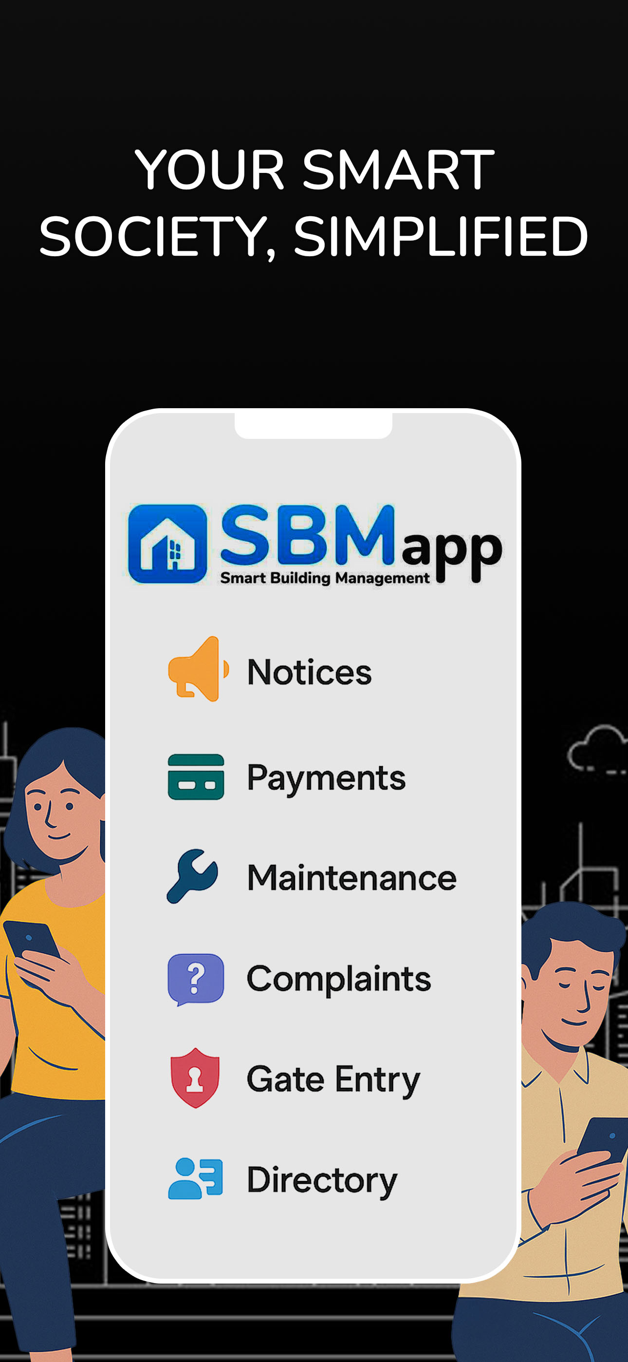 SBMapp: Smart Society Manager
