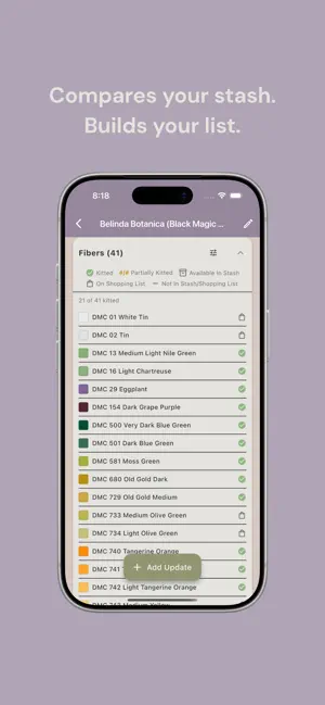 X-Stitch Tracker: Cross Stitch screenshot 2