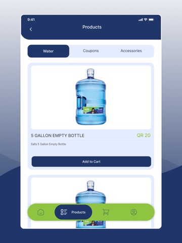 Safa Water iPad screenshot