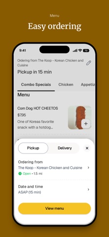 The Koop To Go iPhone screenshot