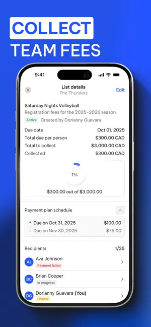 TeamLinkt - Sports Team App iPhone screenshot 6