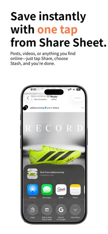 Stash: Save Posts, Watch Later Screenshot 3 of 9