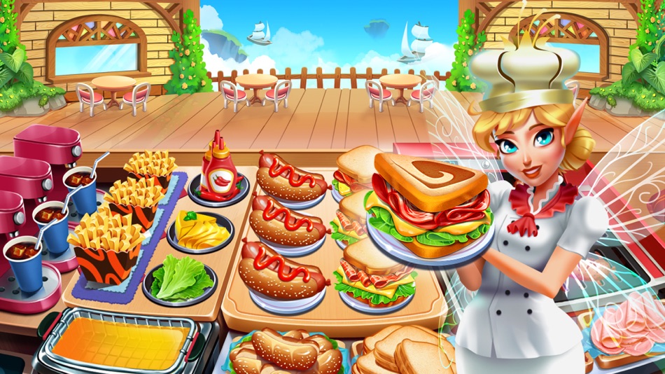 #2. Cooking Fairy - Future Island (iOS) By: PIXON PTE. LTD.