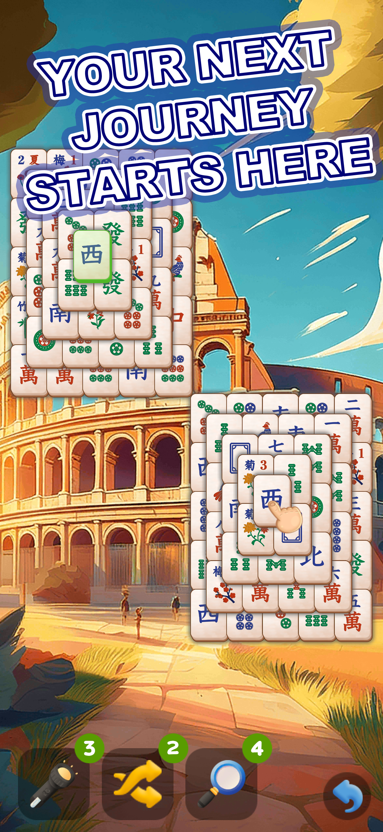 Mahjong Solitaire Travel screenshot 8