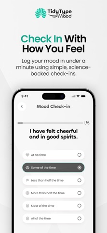 Tidy Type Mood screenshot
