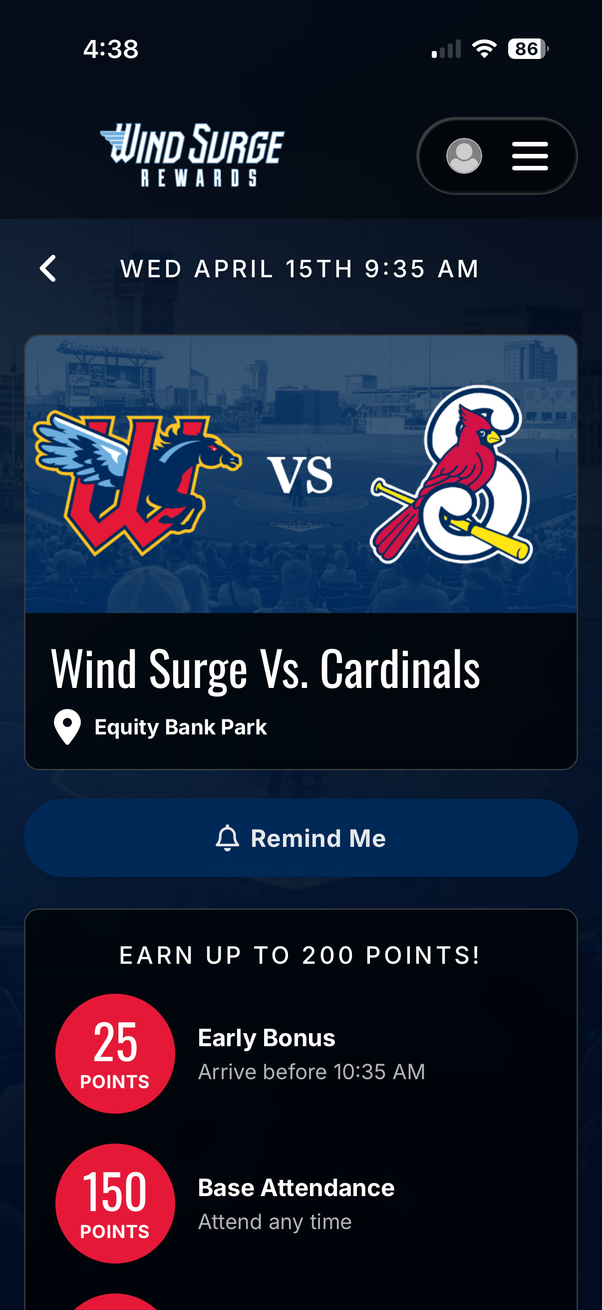 Wind Surge Rewards