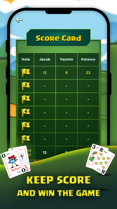Play Nine: Golf Card Game Screenshot